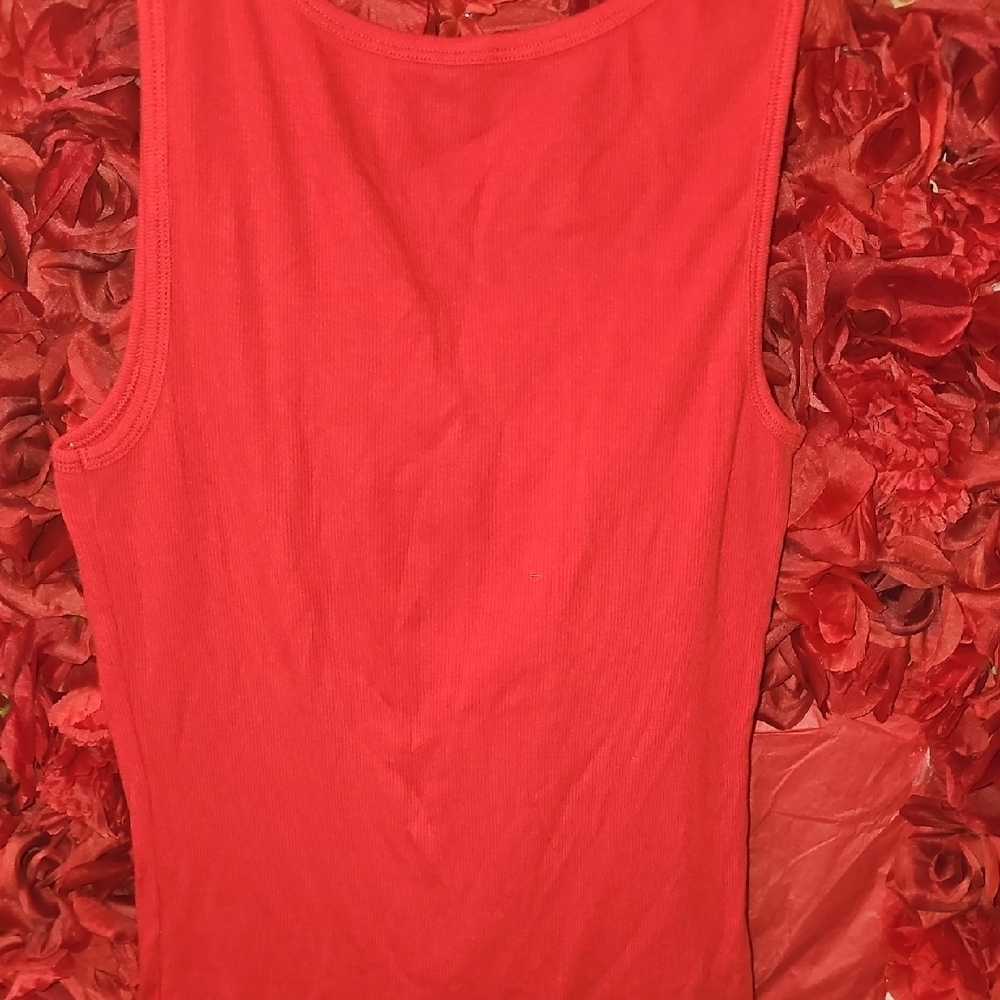 Old Navy Women's Red Patriotic Tank Top Size Large - Picture 5 of 5